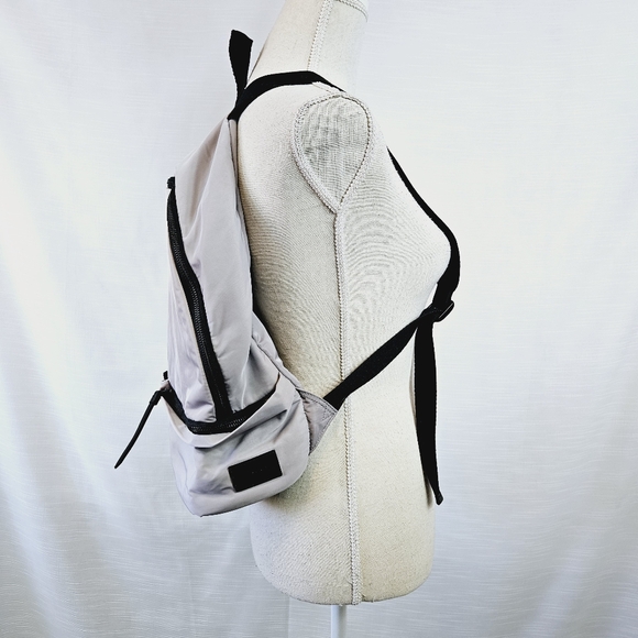 All Saints Olena Nylon Backpack Light Gray - Picture 6 of 11